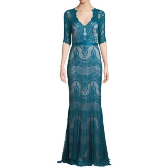 Catherine Deane Kelly Tulle and Lace Illusion Dress Gown - Picture 1 of 12